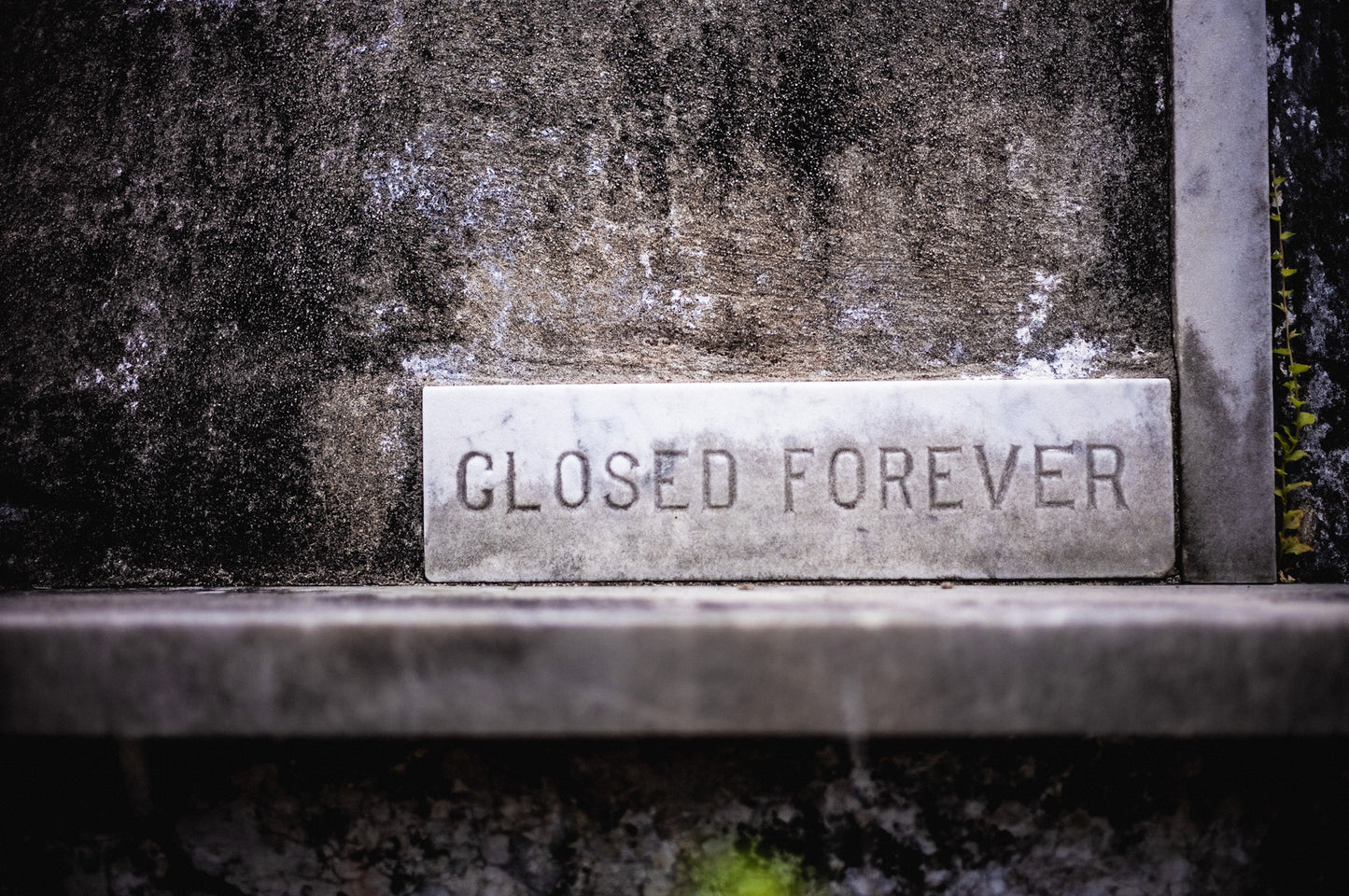"Closed Forever" Uframed #2-10